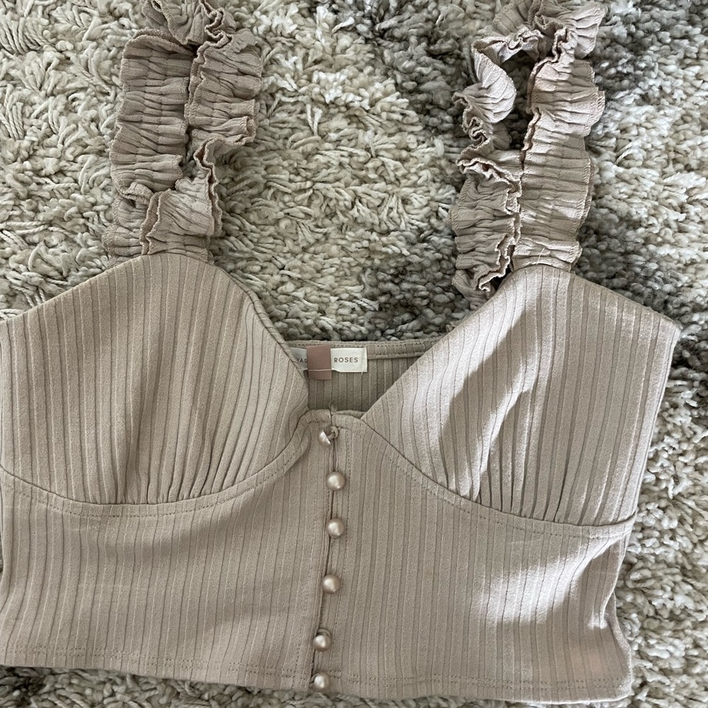 Backyard Roses Darcy top